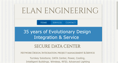 Desktop Screenshot of elanengineering.com